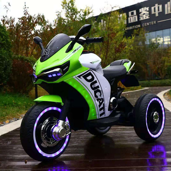 Children's Electric Motorcycle 3-7-10 Years Old Child Charging Toy Car Baby Can Sit Two-wheeled Motorcycle Ride on Toy Car