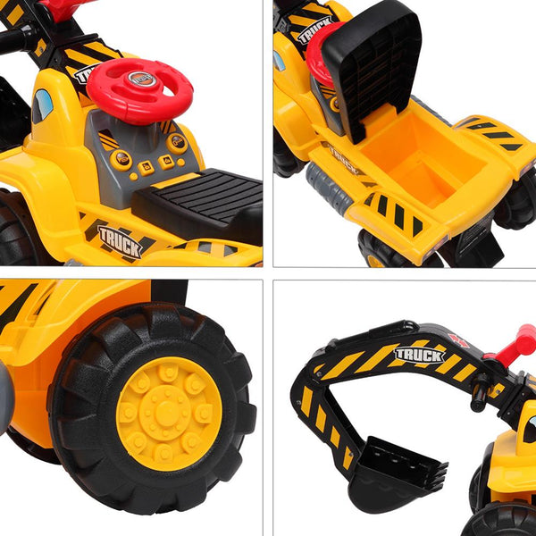 ZOKOP SF311-36G 36 Inch Kid Ride-on Excavator Toys With Remote Control