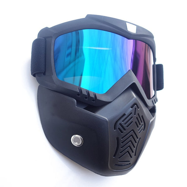 Tactical Mask Goggle Glasses