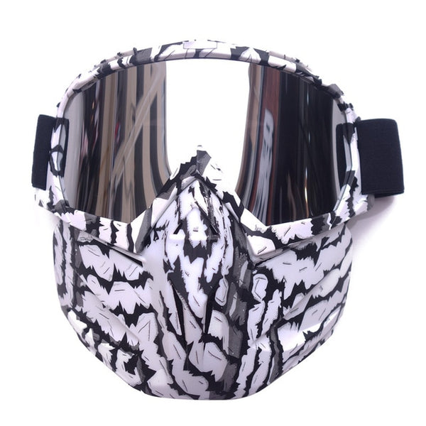 Tactical Mask Goggle Glasses