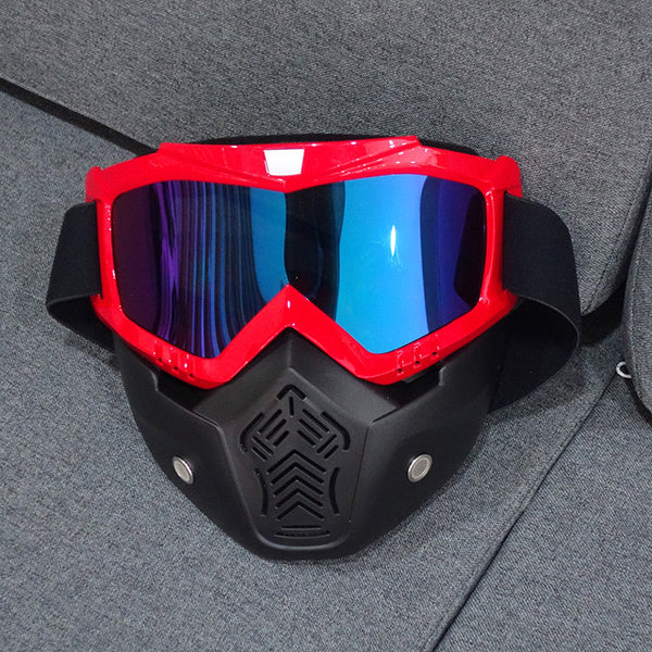 Tactical Mask Goggle Glasses