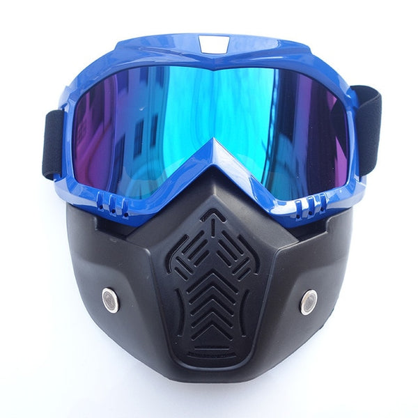 Tactical Mask Goggle Glasses