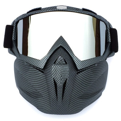 Tactical Mask Goggle Glasses