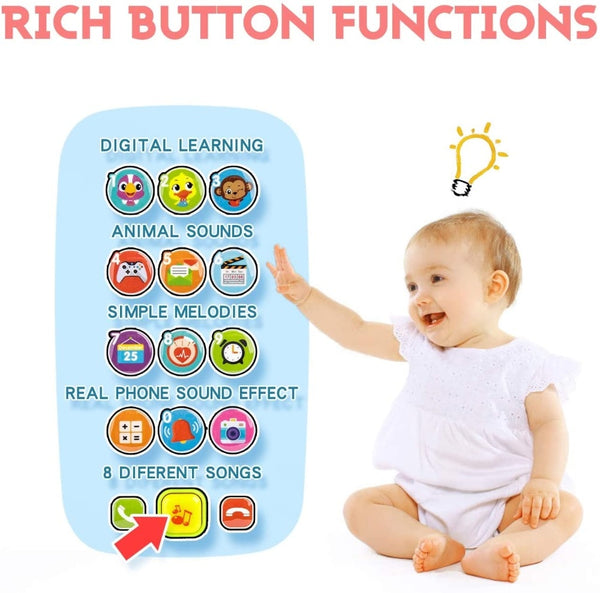 Kids Educational Toy Cellphone with LED