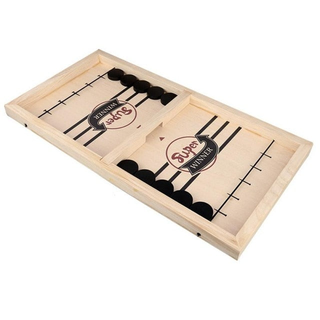 Sling Puck Winner Fast Hockey Board Game