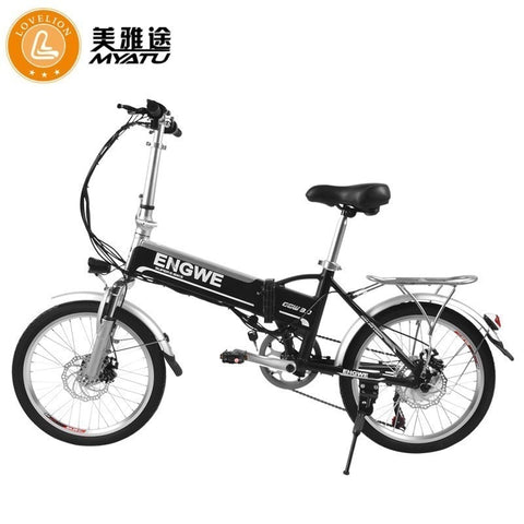 MYATU 20 inch Electric Folding Bicycle