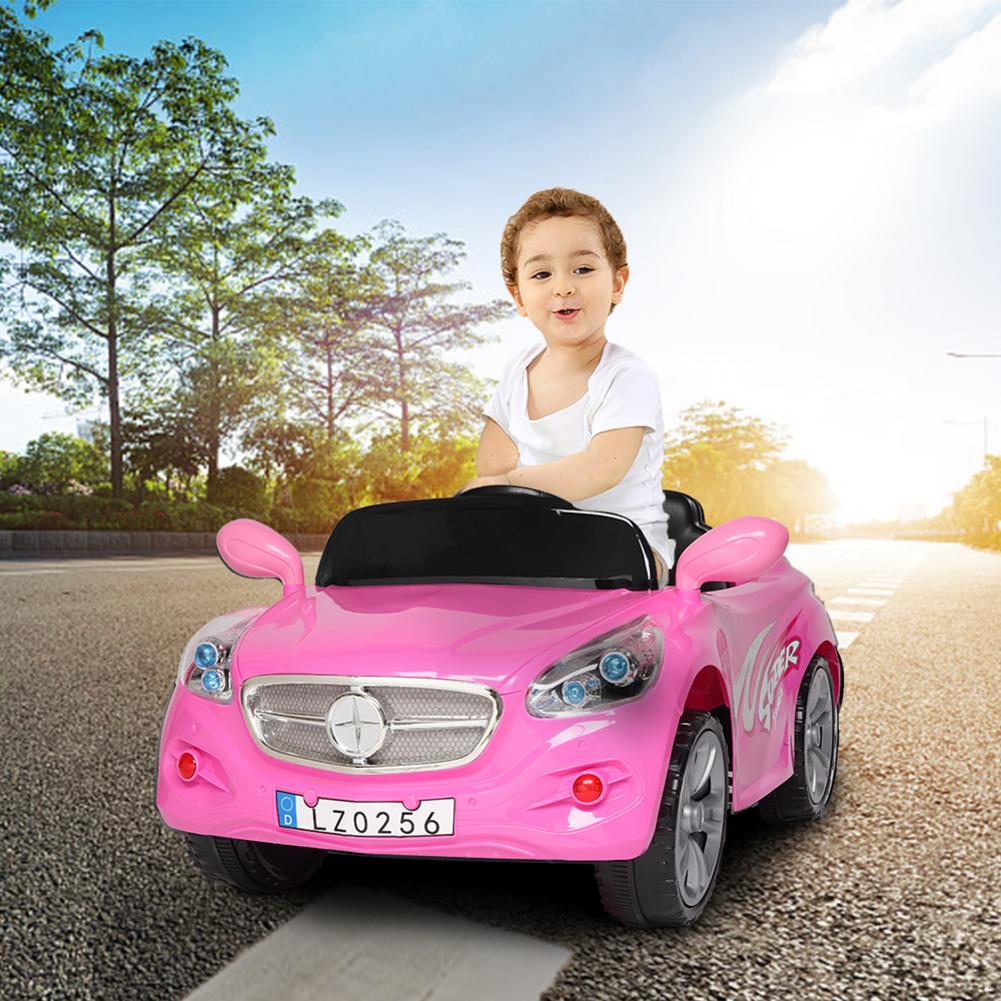 Children's Pink Electric Double Drive Electric Car