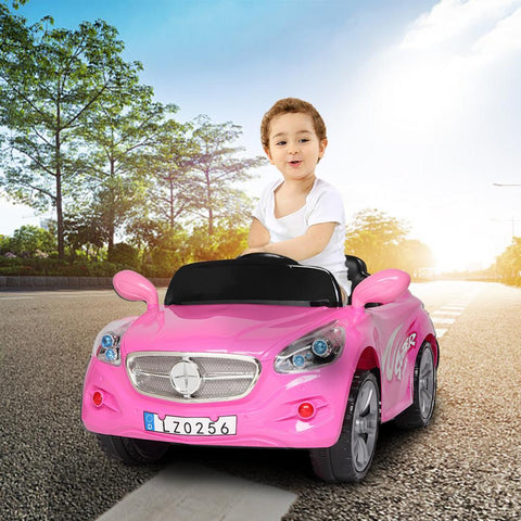 Children's Pink Electric Double Drive Electric Car