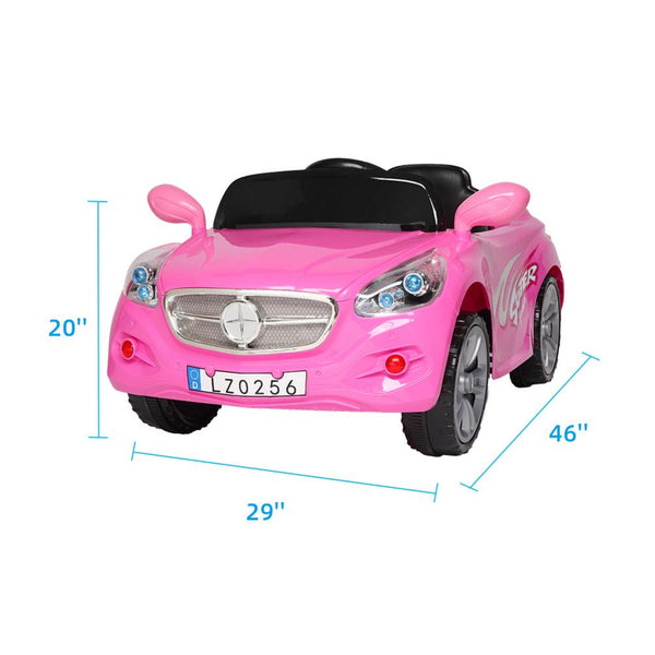 Children's Pink Electric Double Drive Electric Car