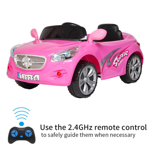 Children's Pink Electric Double Drive Electric Car