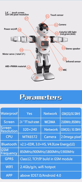 Gantch Smart  Home Management & Education Companion Humanoid Robot