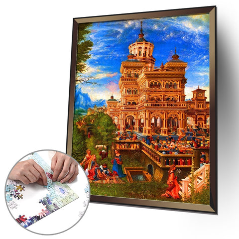 1000 Piece Landmarks and Building Jigsaw Puzzles for Home Decorations (5 Options)