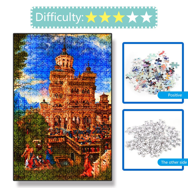 1000 Piece Landmarks and Building Jigsaw Puzzles for Home Decorations (5 Options)