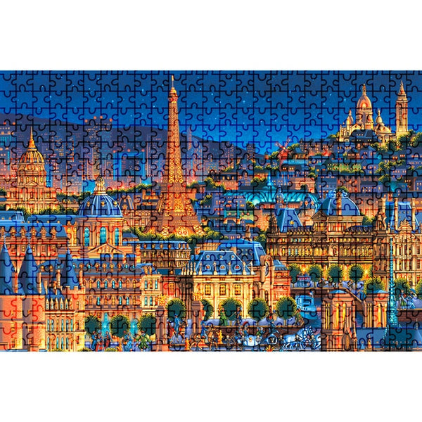 1000 Piece Landmarks and Building Jigsaw Puzzles for Home Decorations (5 Options)