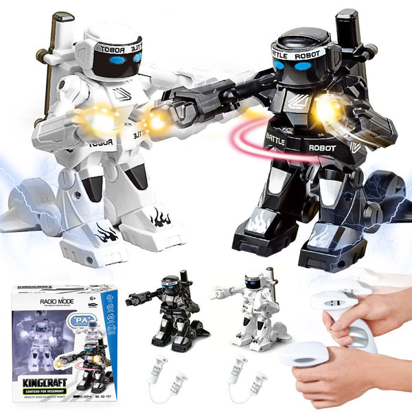 RC Battle Fighting Robot Remote Control Body Sense Control Smart Robot (Black or White)