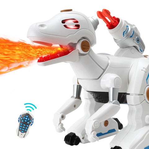 Robot Dinosaur Toy with RC Simulation Spray Flame