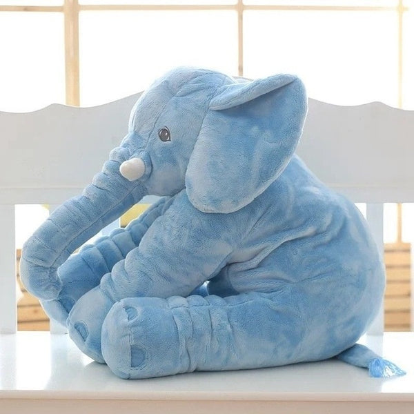 Soft Plush Stuffed Elephant Cushion