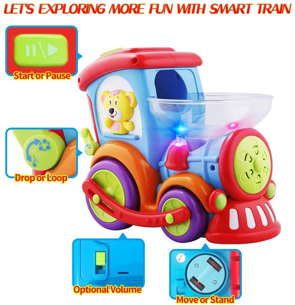 HISTOYE Early Learning and Development Electrical Toy Train